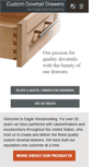 Mobile Screenshot of eagledovetaildrawers.com